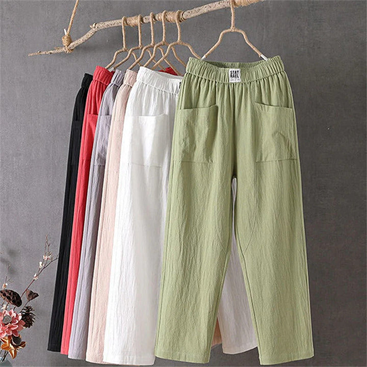 VanBruggen™ | Dames Linnen Broek
