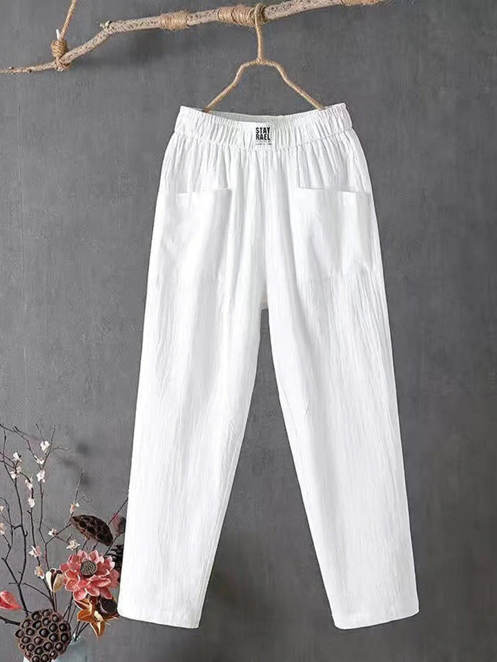 VanBruggen™ | Dames Linnen Broek