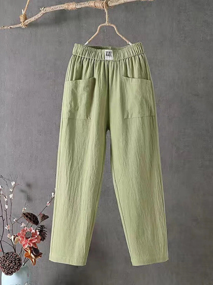 VanBruggen™ | Dames Linnen Broek