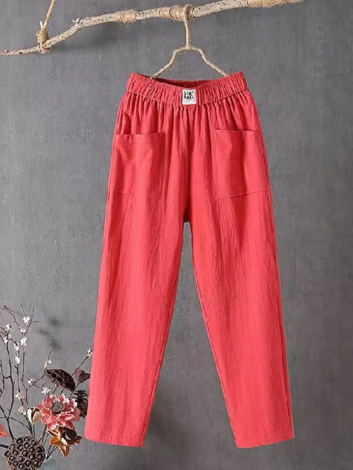 VanBruggen™ | Dames Linnen Broek