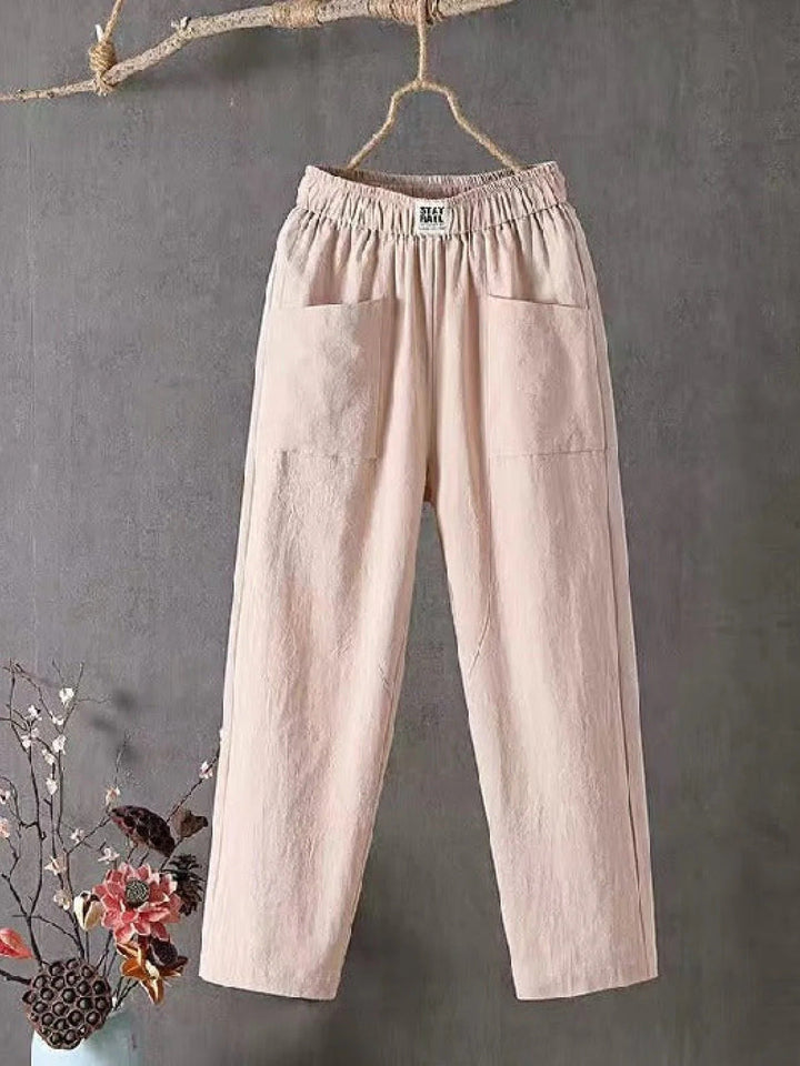 VanBruggen™ | Dames Linnen Broek