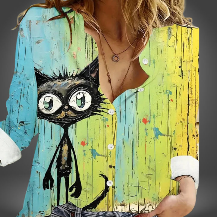 VanBruggen™ | Artistieke damesblouse