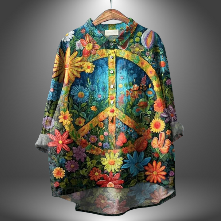 VanBruggen™ | Handgemaakte Vredesblouse
