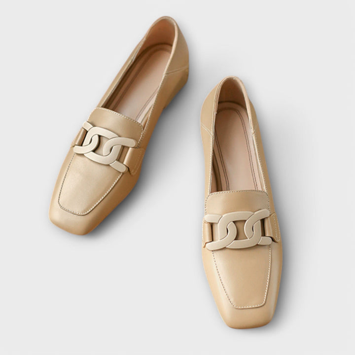 VanBruggen™ | Elegante mocassins met hak