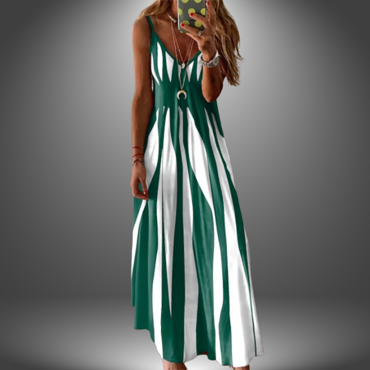 VanBruggen™ | Handgemaakte casual maxi-jurk