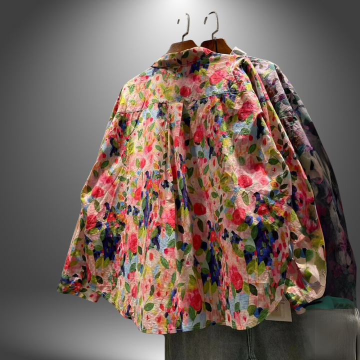 VanBruggen™ | damesblouse met bloemenprint