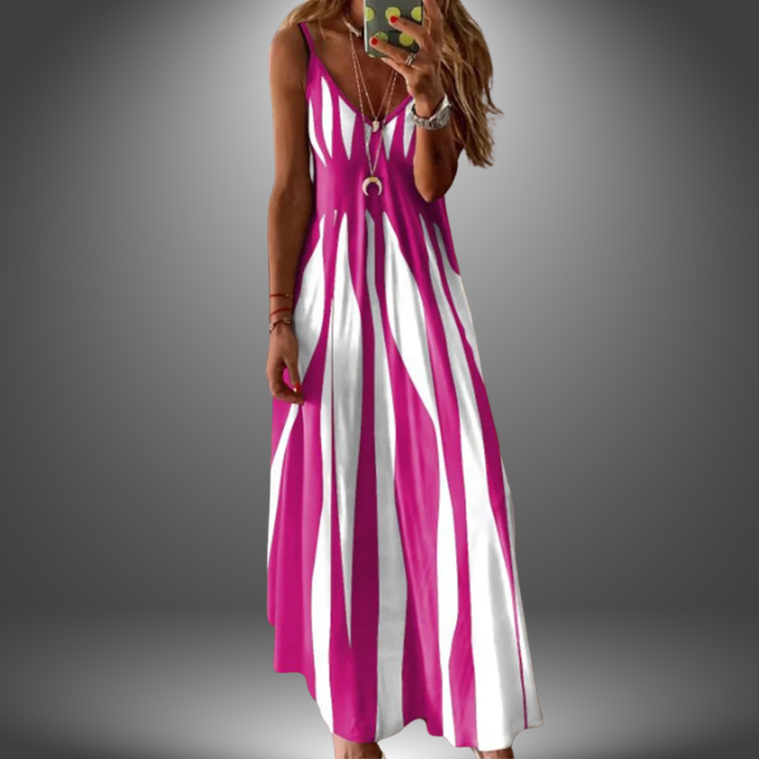 VanBruggen™ | Handgemaakte casual maxi-jurk