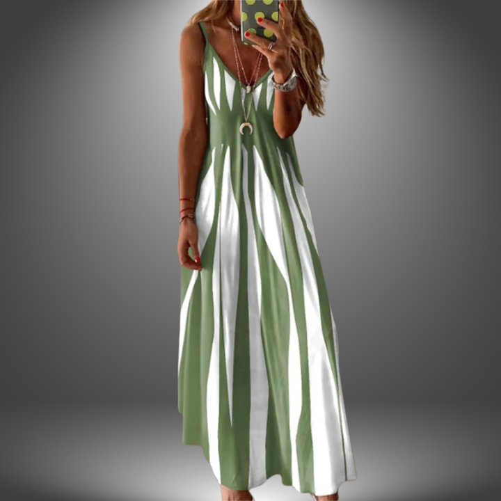 VanBruggen™ | Handgemaakte casual maxi-jurk