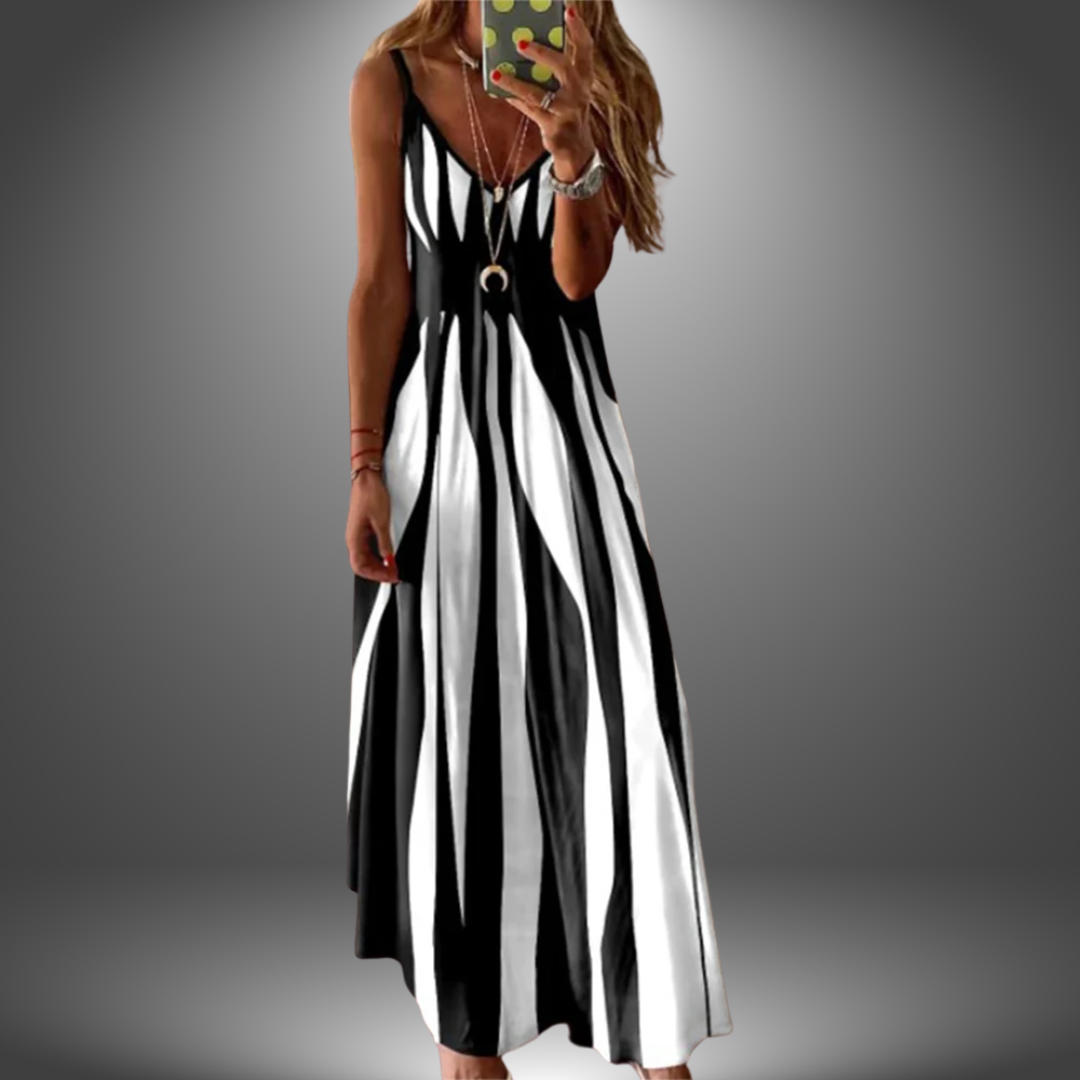 VanBruggen™ | Handgemaakte casual maxi-jurk