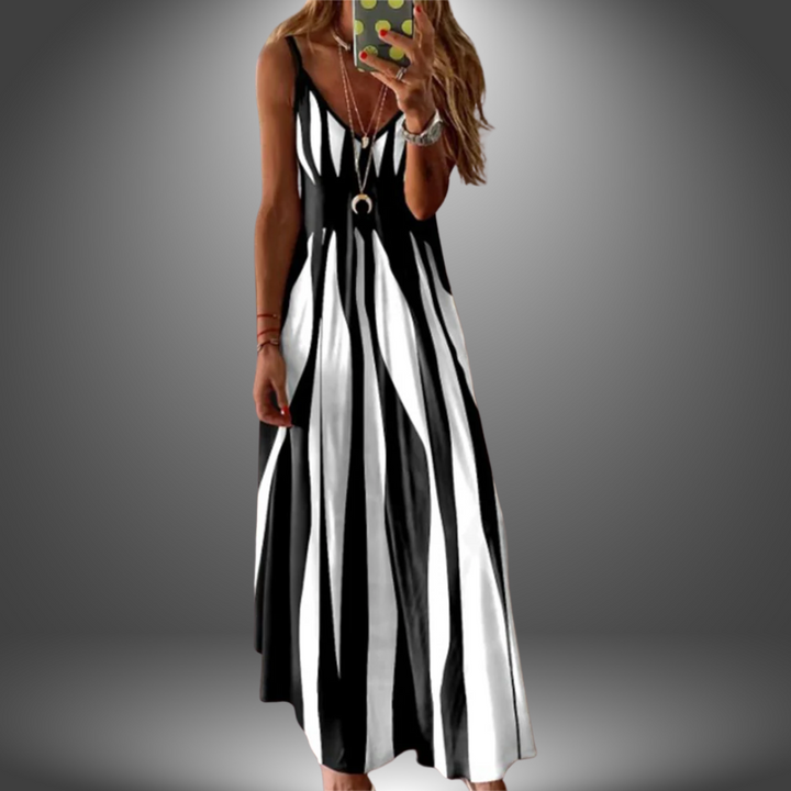VanBruggen™ | Handgemaakte casual maxi-jurk