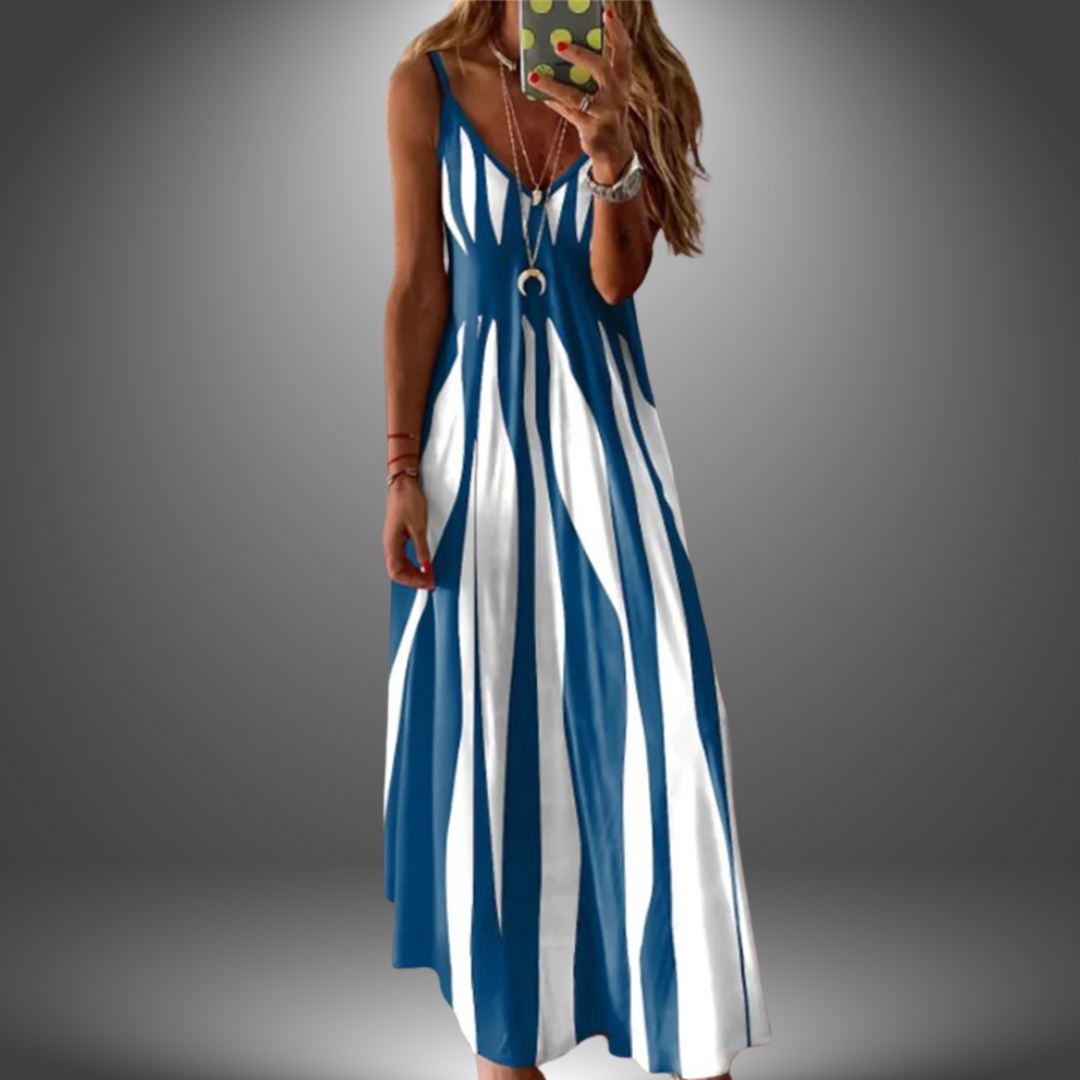 VanBruggen™ | Handgemaakte casual maxi-jurk