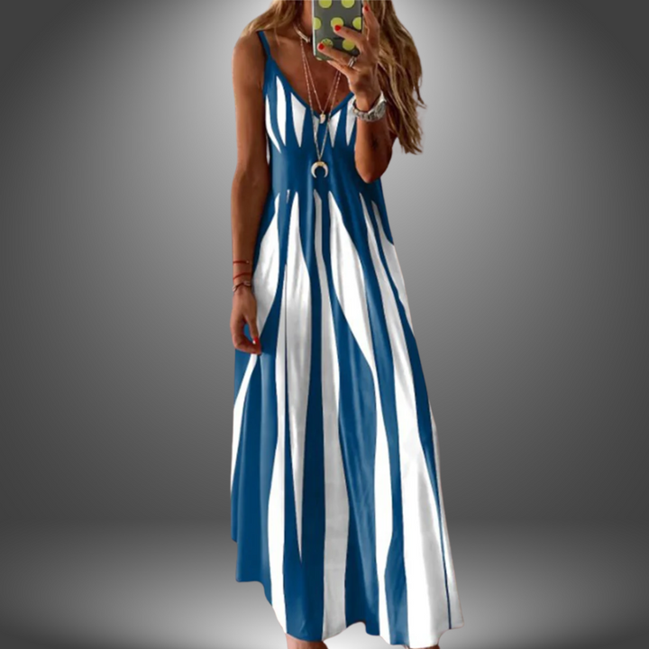 VanBruggen™ | Handgemaakte casual maxi-jurk