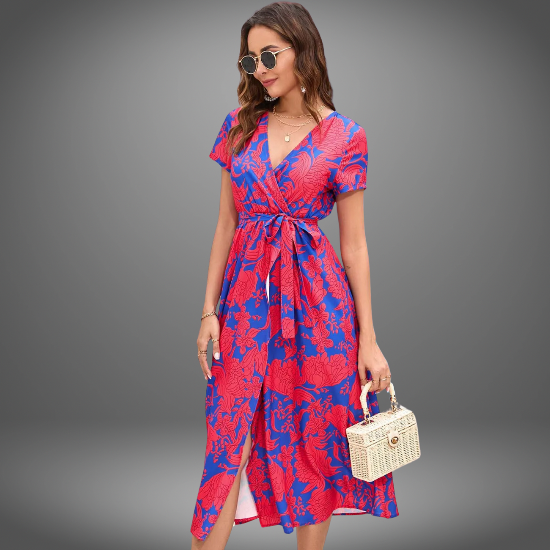 VanBruggen™ | Zomerjurk met bloemenprint