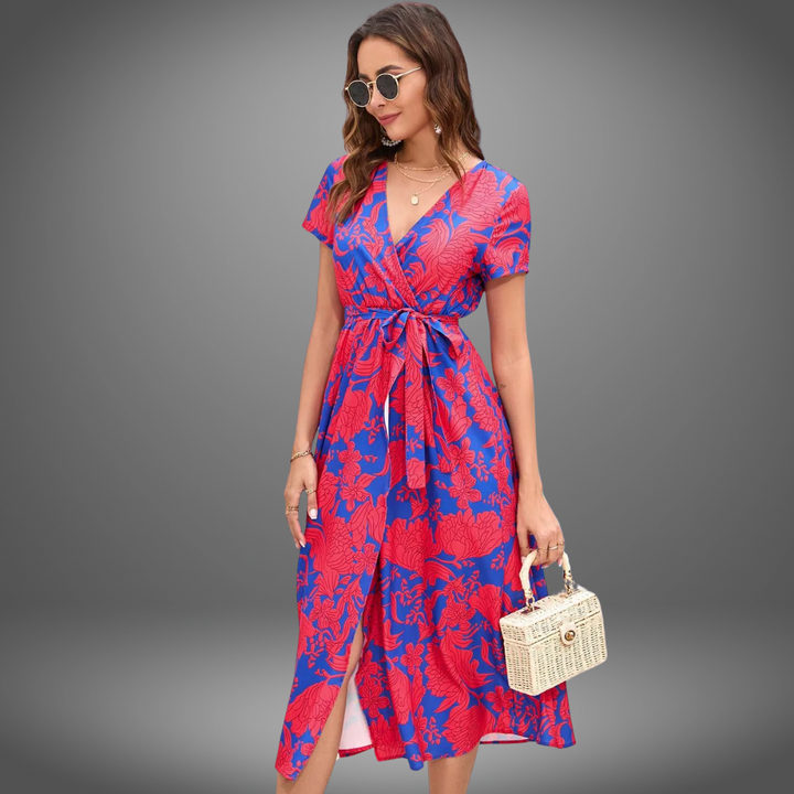 VanBruggen™ | Zomerjurk met bloemenprint