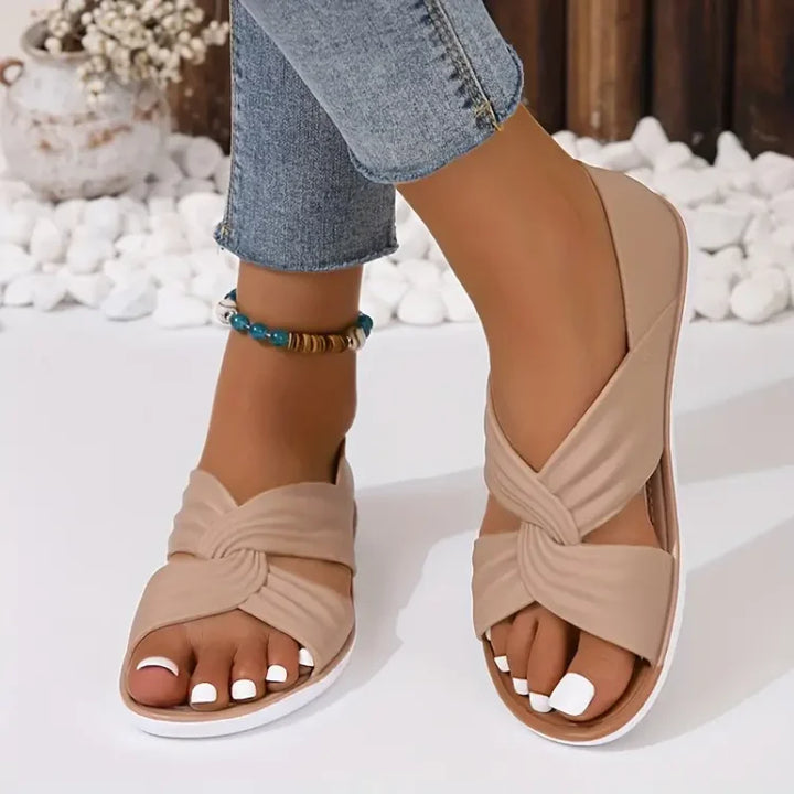 VanBruggen™ | Dames orthopedische sandalen met strik