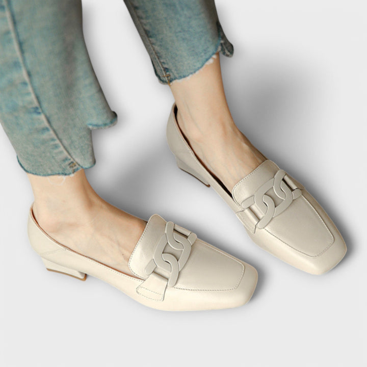VanBruggen™ | Elegante mocassins met hak