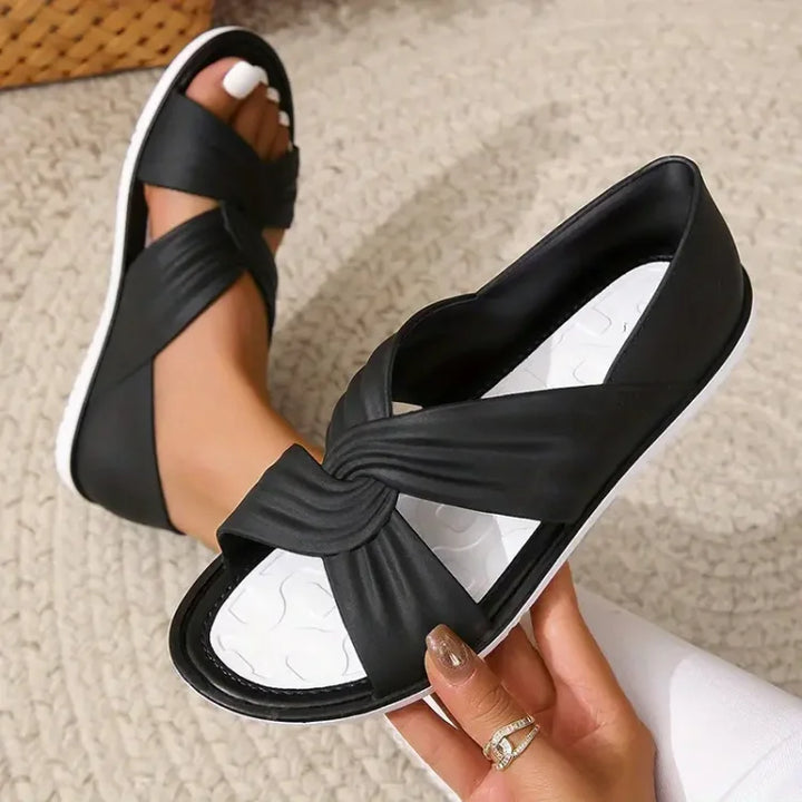 VanBruggen™ | Dames orthopedische sandalen met strik