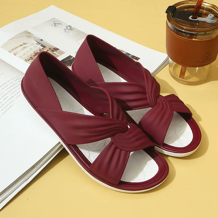 VanBruggen™ | Dames orthopedische sandalen met strik