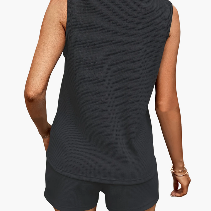 VanBruggen™ | Mouwloze Top en Shorts voor Lente en Zomer