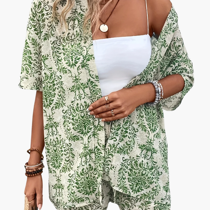 VanBruggen™ | Tweedelige set met bloemenprint