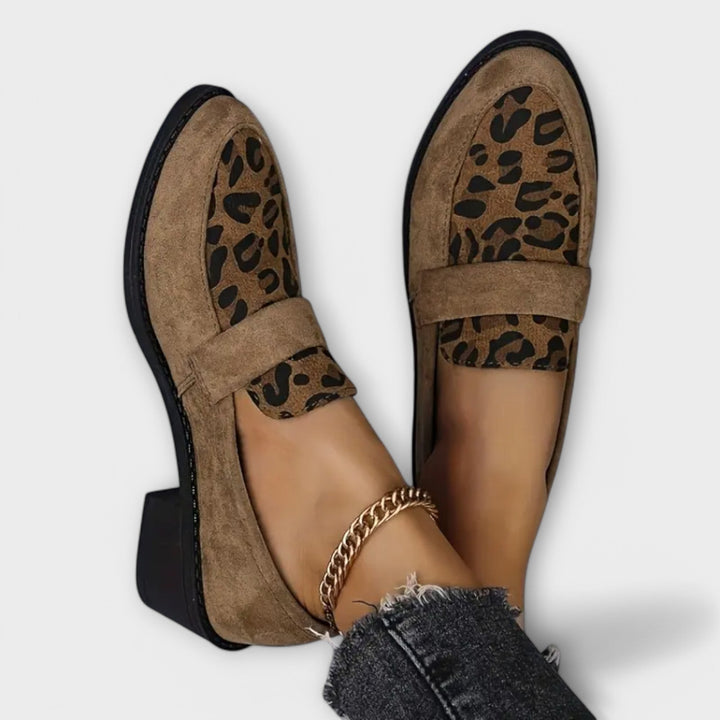 VanBruggen™ | Elegante schoenen met luipaardprint