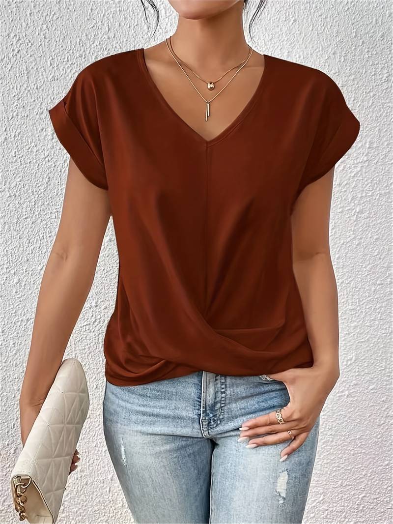 VanBruggen™ | Casual t-shirt met korte mouwen