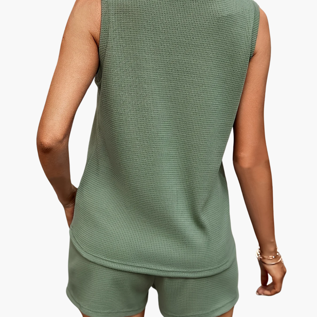 VanBruggen™ | Mouwloze Top en Shorts voor Lente en Zomer