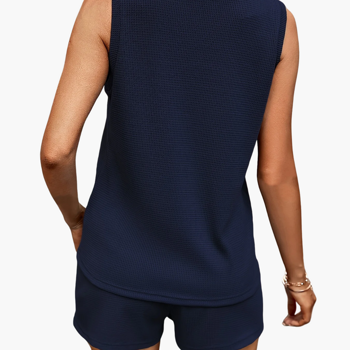 VanBruggen™ | Mouwloze Top en Shorts voor Lente en Zomer