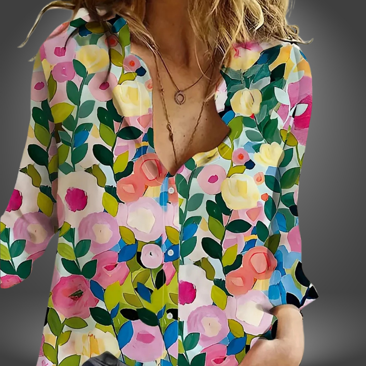 VanBruggen™ | Artistieke damesblouse