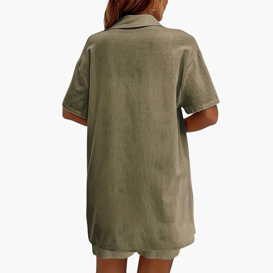 VanBruggen™ | Tweedelige Set – Shirt en Shorts