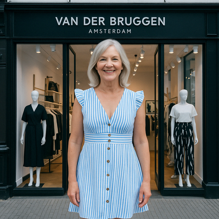 VanBruggen™ | V-hals Zomerjurk