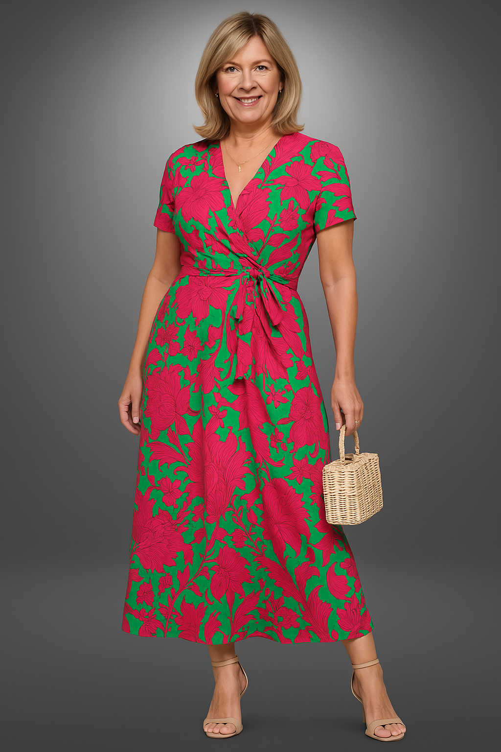 VanBruggen™ | Zomerjurk met bloemenprint