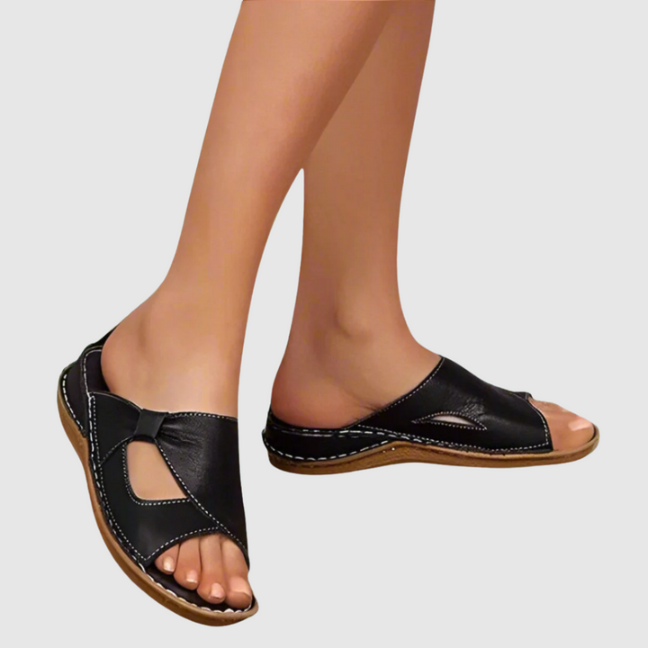 VanBruggen™ | Comfortabele leren sandalen