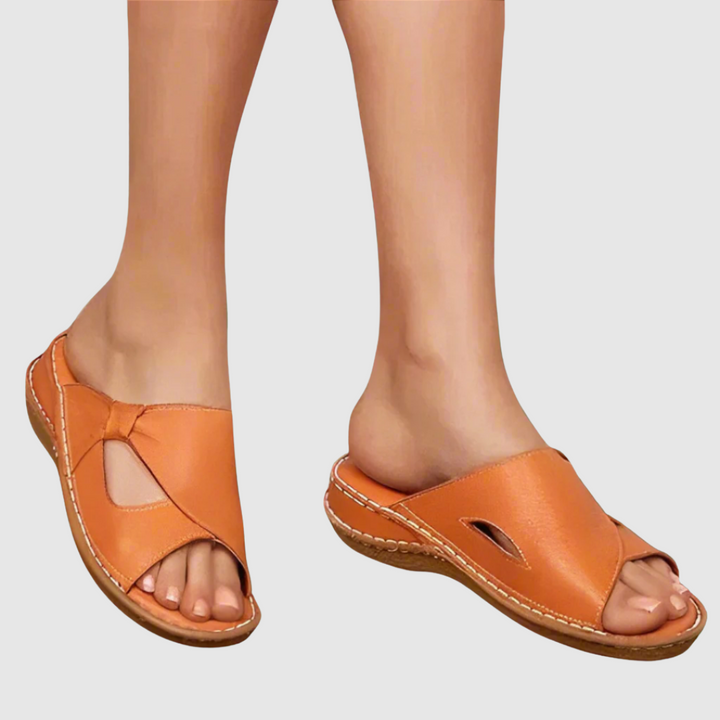 VanBruggen™ | Comfortabele leren sandalen