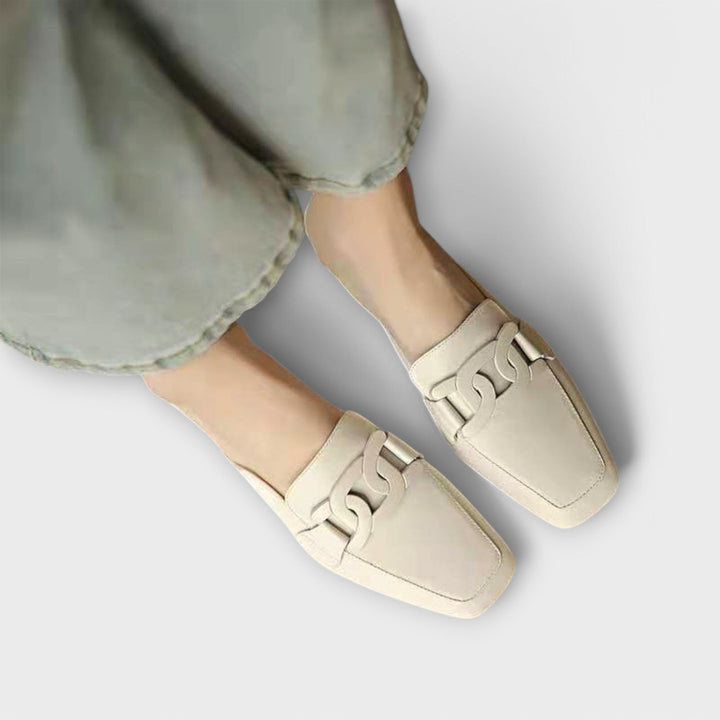 VanBruggen™ | Elegante mocassins met hak