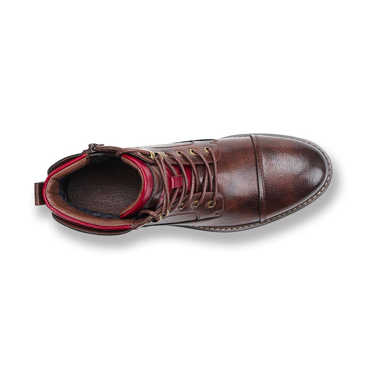 Chris™ | Luxe Handgemaakte Leren Oxford Laarzen