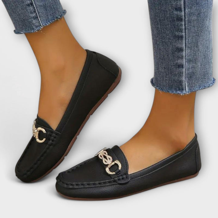 VanBruggen™ | Leren mocassins voor dames