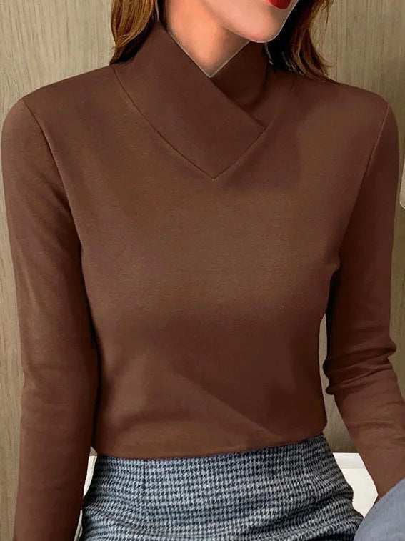 VanBruggen™ | Elegante coltrui met hoge hals