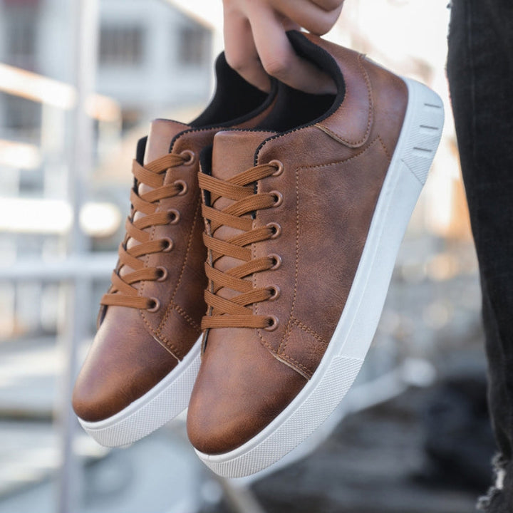 VanBruggen™ | Leren Sneakers