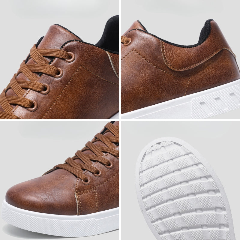 VanBruggen™ | Leren Sneakers