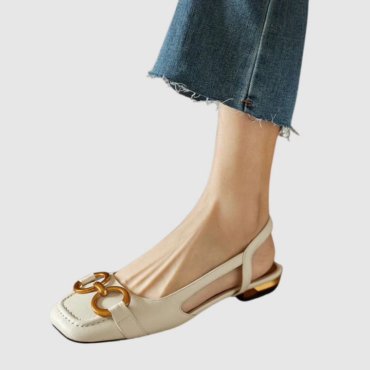 VanBruggen™ | Elegante ballerina’s met open hiel
