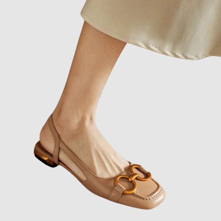 VanBruggen™ | Elegante ballerina’s met open hiel