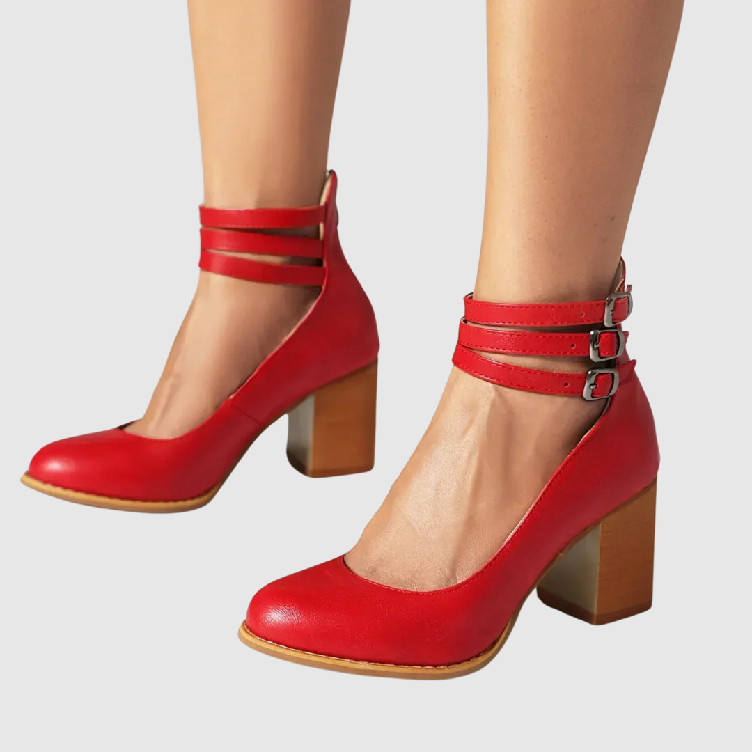 VanBruggen™ | Elegante schoenen met blokhak