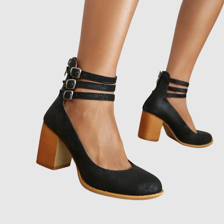 VanBruggen™ | Elegante schoenen met blokhak