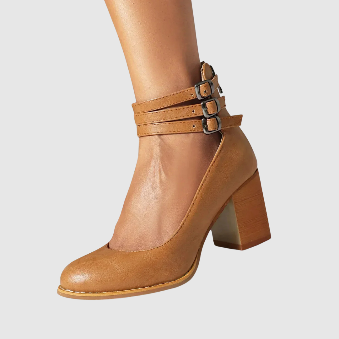 VanBruggen™ | Elegante schoenen met blokhak