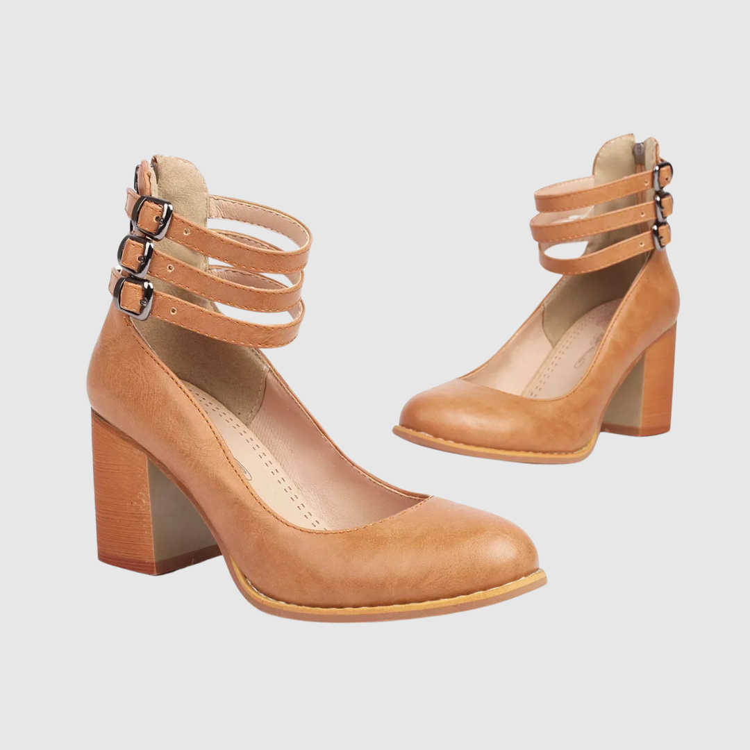 VanBruggen™ | Elegante schoenen met blokhak