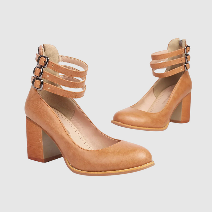 VanBruggen™ | Elegante schoenen met blokhak