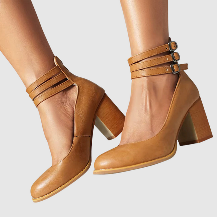 VanBruggen™ | Elegante schoenen met blokhak
