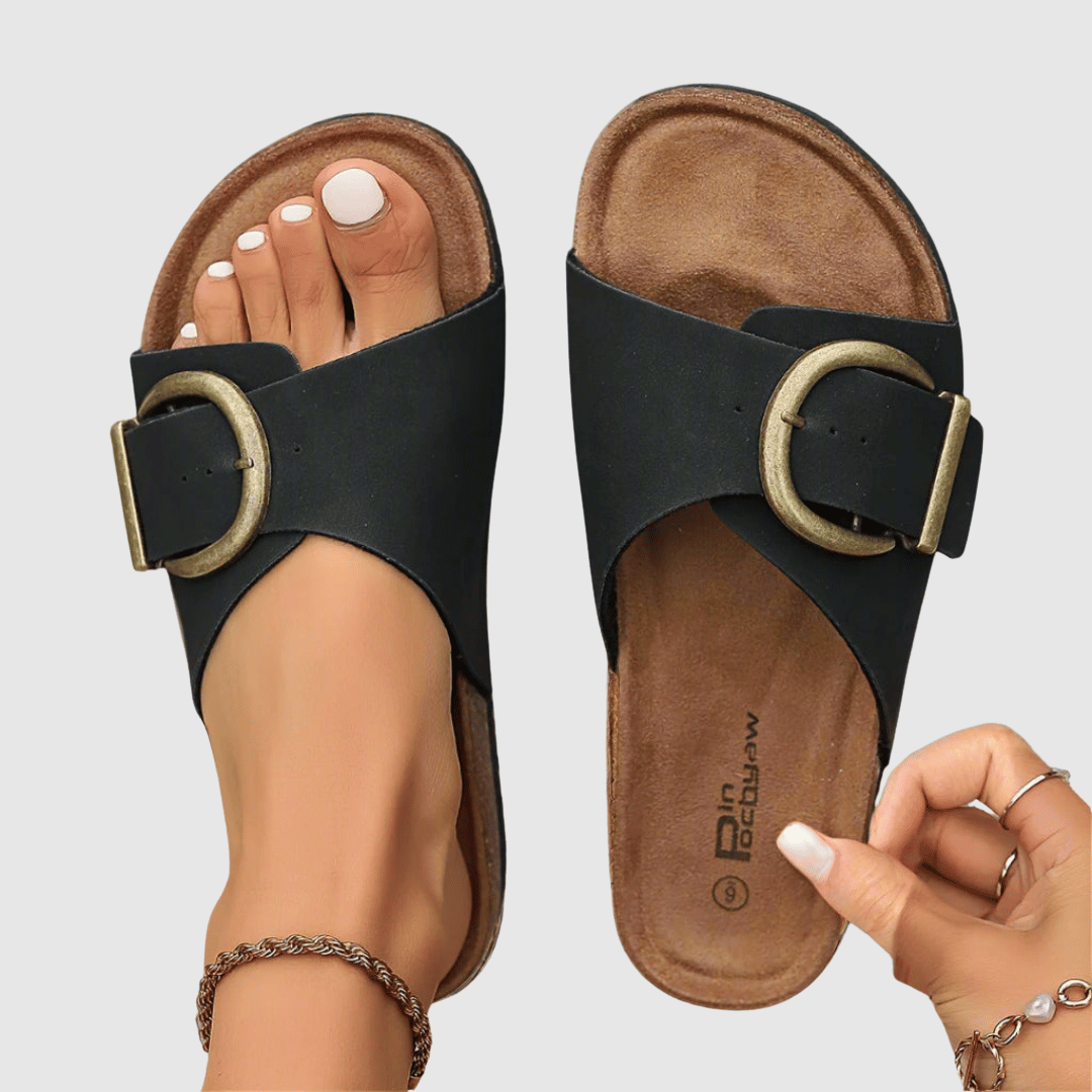 VanBruggen™ | Luxe suède orthopedische sandalen