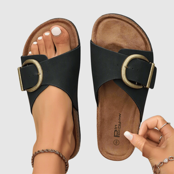 VanBruggen™ | Luxe suède orthopedische sandalen